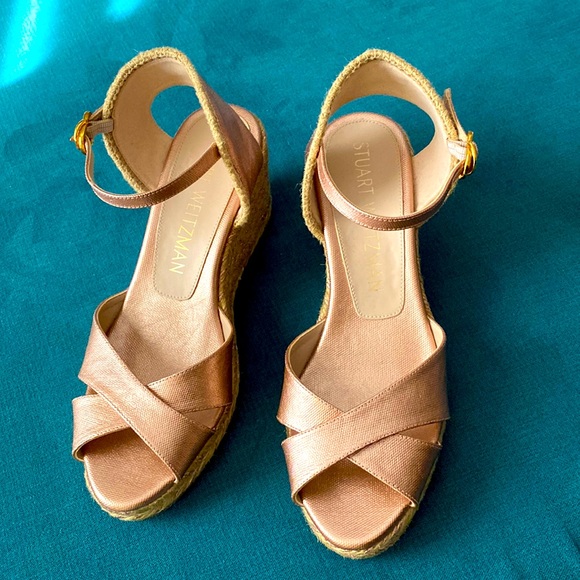 Stuart Weizmann rose gold sandals - Picture 2 of 8